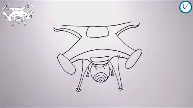 How to Draw a Drone step by step смотреть онлайн
