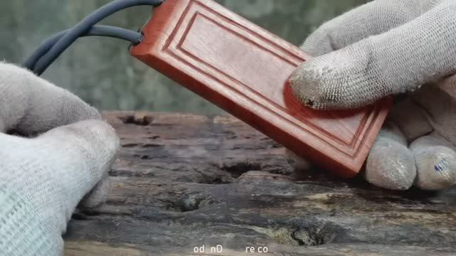 100% Ручная работа - Необычная рогатка со скрытой резиновой трубкой в виде КОРОБКИ смотреть онлайн