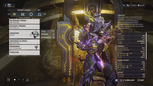Grimoire Build Warframe смотреть онлайн