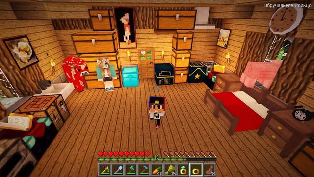 Майнкрафт Выживание Подарил Машину Девушке Майнкрафт ПЕ Minecraft PE смотреть онлайн
