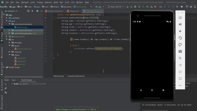 Andriod app development with Java in Hausa part 10 смотреть онлайн