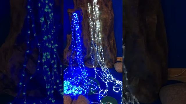 Световой занавес "Водопад" смотреть онлайн