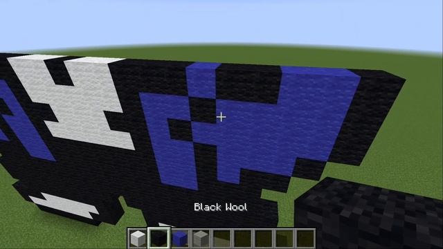 How To Make Sans From Undertale - Minecraft Pixel Art Tutorial смотреть онлайн