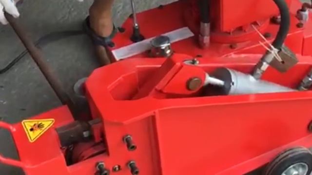 Гидравлический станок для резки арматуры Afacan смотреть онлайн