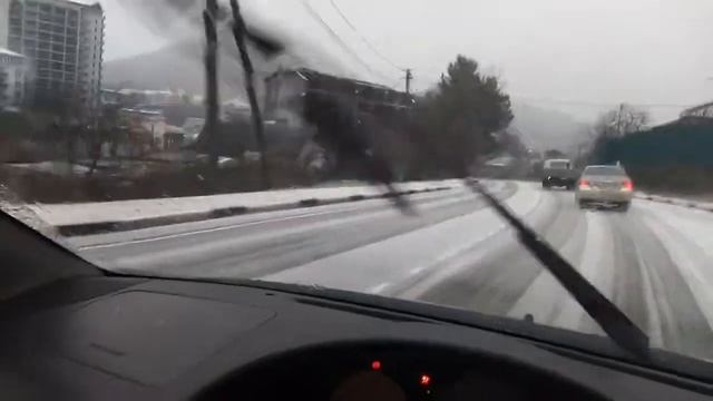 Снег в Ольгинке 13 февраля смотреть онлайн