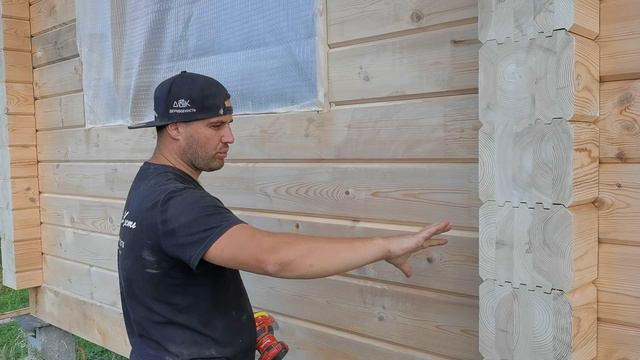 Шлифовка деревянного дома из клеёного бруса! Раскрываем все тонкости и нюансы!