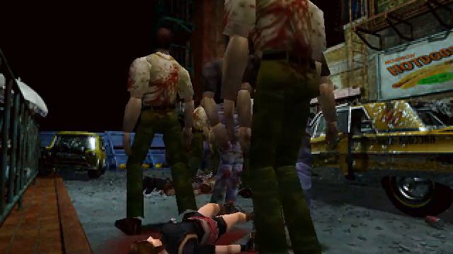 Zombies eat loop Claire (no jacket) - RE2 classic ryona смотреть онлайн
