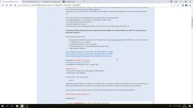 Установка Mob talker 2 на minecraft 1.8 смотреть онлайн