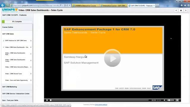 SAP CRM Ehp1 Features смотреть онлайн