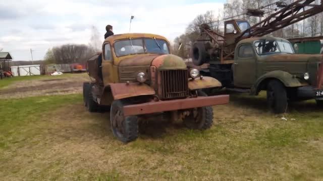Ретро грузовик ЗиС-151 смотреть онлайн