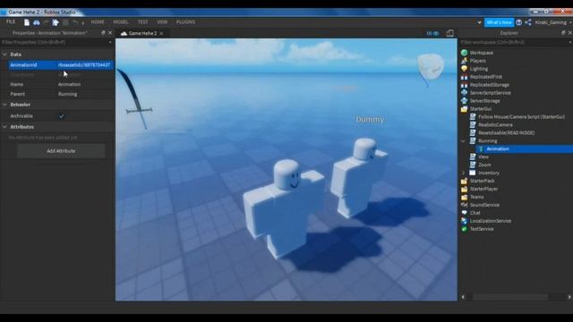 ??Run R15+R6?? - Double Tap W To Run - roblox studio смотреть онлайн