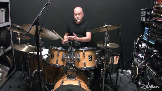 ZILDJIAN WORKOUT - Уроки игры на барабанной установке с Аароном Серфати - Уровень 1 смотреть онлайн