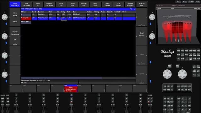Chamsys MagicQ Запись и создание Cue смотреть онлайн