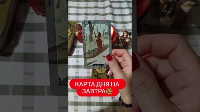 ?☝Карта дня на завтра?Что перенёс завтрашний день? ?☕картадня #школатаро #тарошкола #обучениекартам