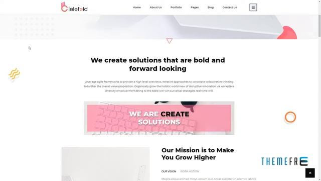 Bielefeld - Multipurpose Creative Portfolio WordPress Theme Gord смотреть онлайн