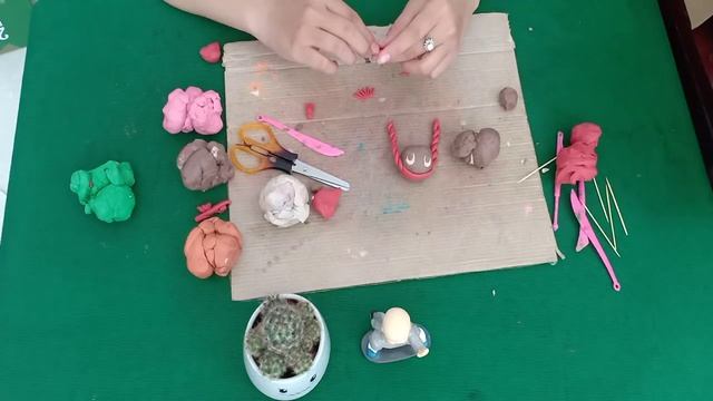 Сделайте куклу из антипригарной глины для вашего малыша - phamduchuu смотреть онлайн
