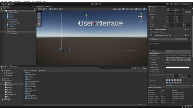 45 -  Add a title to your scene