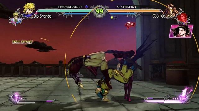 Dio VS Vanilla Ice - JoJo's Bizarre Adventure: All Star Battle R смотреть онлайн