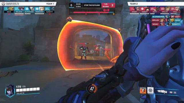 Widow SwinRed by PALADIN — Overwatch 2 Replay 3JH723 смотреть онлайн