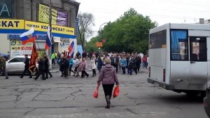 Донбасс.Новороссия.Как все начиналось.1 мая. Красный Луч.