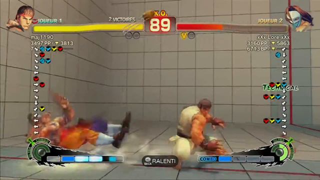 SSF4 AE 2012: maj1090 ( Ryu ) VS xXx Lore xXx ( Vega ) смотреть онлайн