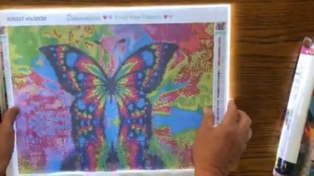 Diamond Painting UNBOXING | Diamondxpres | Felt Backed Canvas and Amazing Diamond Dotz blow our min смотреть онлайн