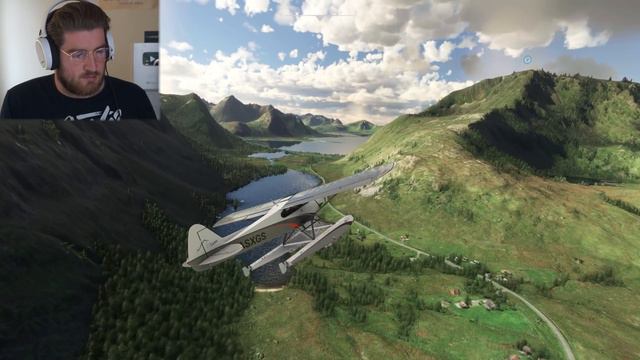 VISITING MY GOLF CLUB IN FLIGHT SIMULATOR - STUNNING GAME | Xbox Series X Gameplay смотреть онлайн