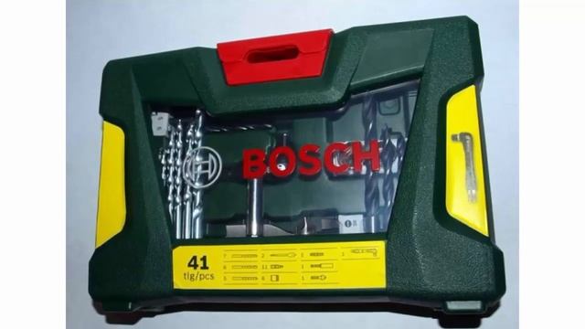 Лучший набор слесарно столярного инструмента для домашних мастеров BOSCH V-LINE 41 2607017316 смотреть онлайн