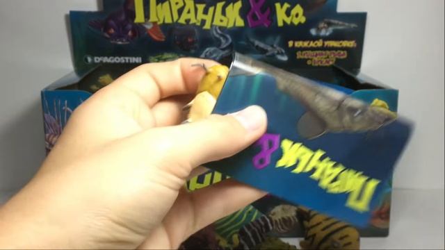 ПИРАНЬИ & КО Сюрпризы ХИЩНЫЕ РЫБЫ от DeAGOSTINI - НОВИНКА 2018 Игрушки АНТИСТРЕСС / ВСЯ СЕРИЯ??? смотреть онлайн