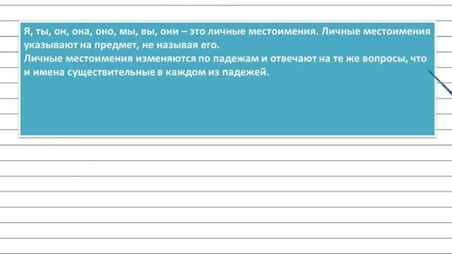 Задания проверь себя 1 для главы: Местоимение - Русский язык 4 класс (Канакина, Горецкий) Часть 2 смотреть онлайн