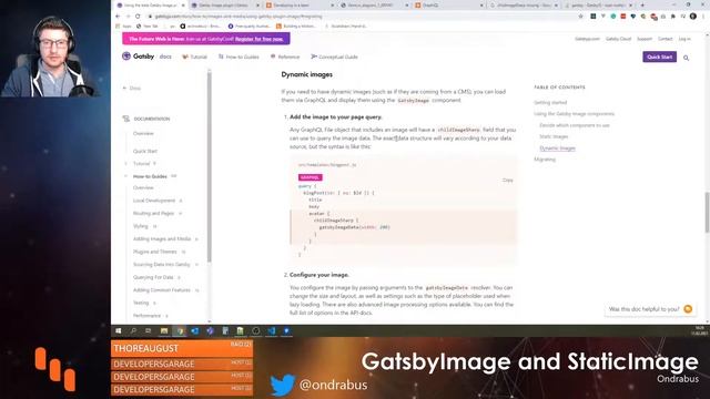 GatsbyImage and StaticImage components - part 2 смотреть онлайн