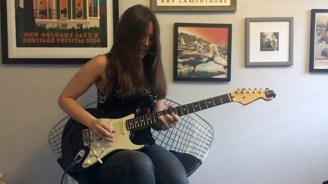 "Yellow Ledbetter (Guitar Solo)" by Pearl Jam (cover performed by Angela Petrilli) смотреть онлайн