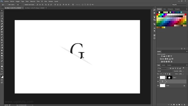 Crea Un Simple Logo Con Texto Photoshop Tutorial