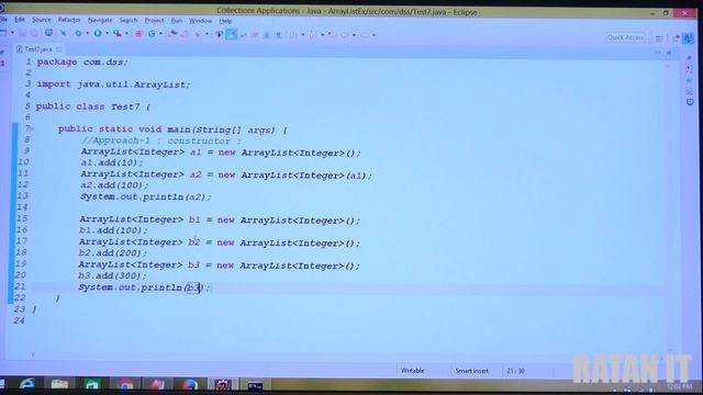 Corejava || Collections || video-10 || Adding One Collection To Another Collection0 || Ratan Sir смотреть онлайн