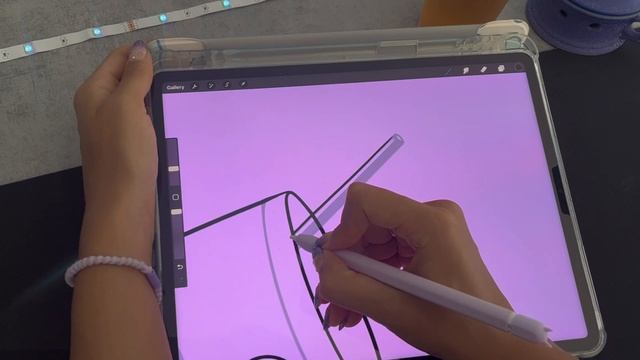Гайд для начинающих в Procreate. Красивые линии