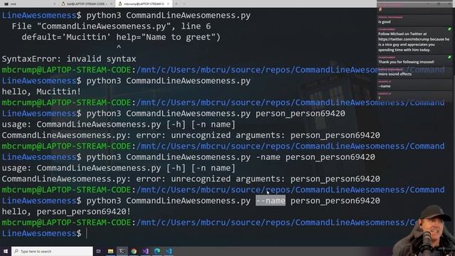 10 Python Apps in 10 Days - Day 6 - Pass arguments via CLI смотреть онлайн