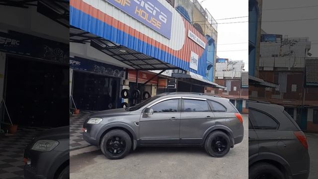 Modif Chevrolet Captiva Ala Fortuner || Chevrolet Captiva Pakai Velg Ring 18 Tapak Lebar #modifikas