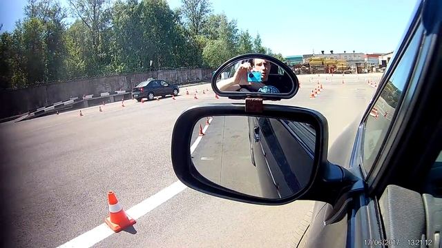 Параллельная парковка для экзамена в ГИБДД изнутри смотреть онлайн