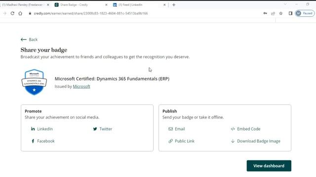 Claim your Certification?️Badge Credential using Acclaim Credly | Benefits of Digital Badge?️Credly смотреть онлайн