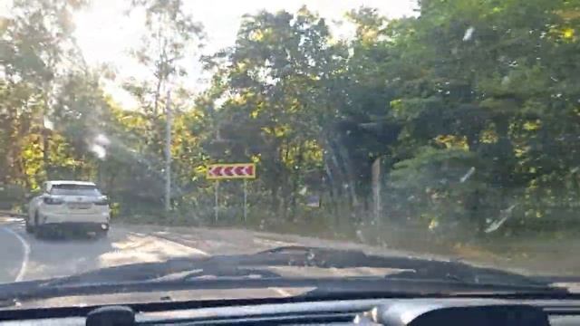 дорога от Ширяево до Жигулевска. Самарская область. смотреть онлайн
