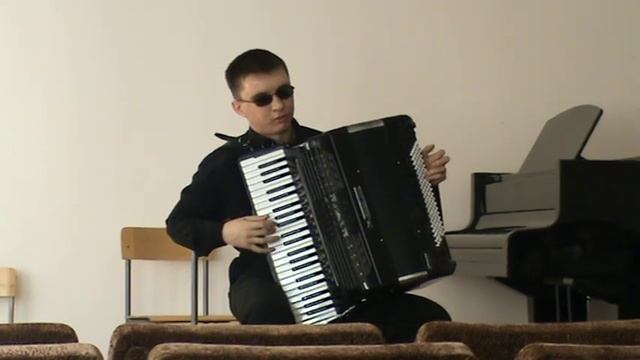 Юные дарования Алтая 2009. Сергей Пищальник - аккордеон (БиГмк), преподаватель Юлиана Семенцова. смотреть онлайн