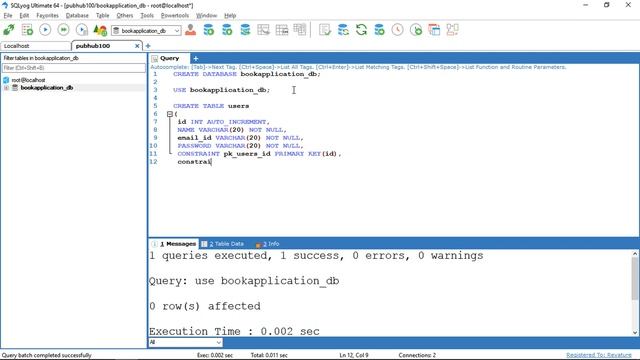 01 Create Table in MySQL смотреть онлайн