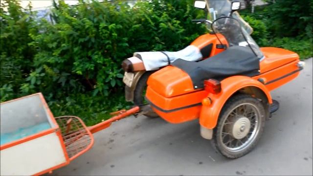 Иж Планета 5 с прицепом смотреть онлайн