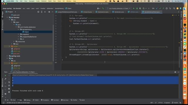 深度探讨迭代器设计模式及其演进 | Iterator | Java8 | Stream | Spliterator | ConcurrentModificationException | 源码分析 смотреть онлайн