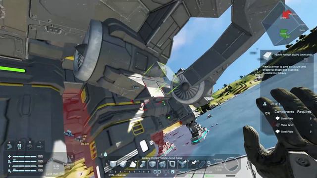 Let's Build | Space Engineers | Light Transport/Drop Ship | Vanilla смотреть онлайн