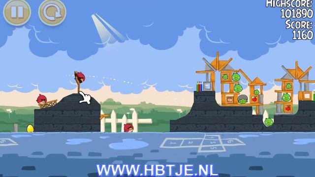Angry Birds Seasons - Back to school get the golden egg смотреть онлайн