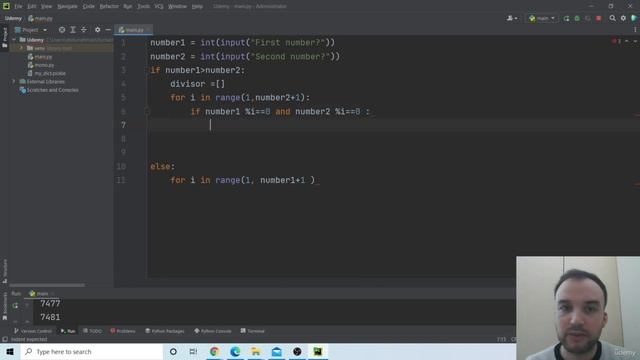 49- Project Find Greatest common divisor: Learn Python From Zero to Master смотреть онлайн