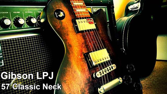 Gibson LPJ Pickup Test - 61-STYLE ZEBRA (stock) vs 57 CLASSIC смотреть онлайн