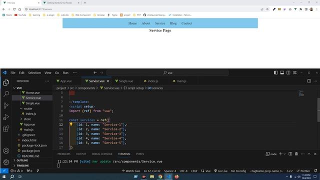 Multiple url generate Dynamically use vue router in vue js 3 смотреть онлайн