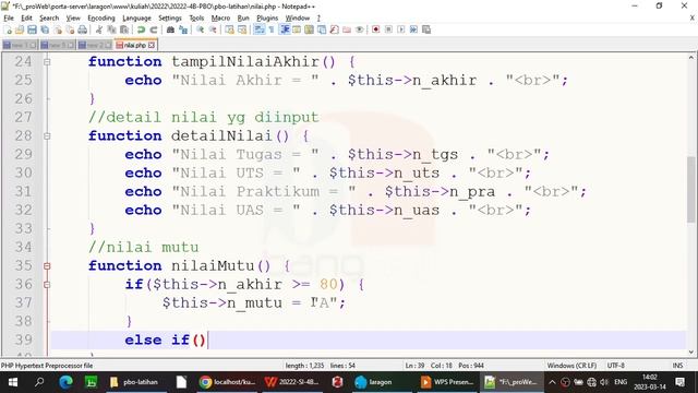 Mengenal Visibility Member atau Access Modifier dan Pembentukan Encapsulation - OOP-PHP #05 смотреть онлайн